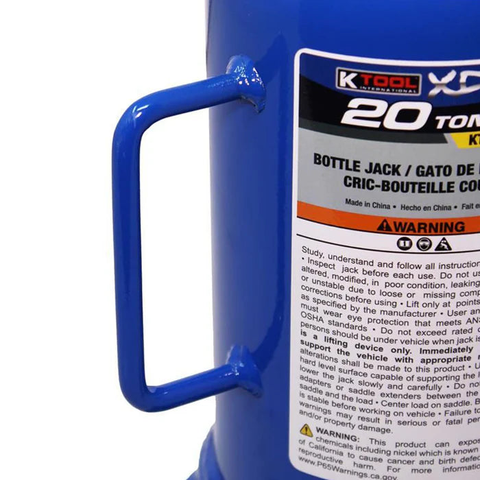 MT-RSR K-Tool 20-Ton Bottle Jack (Welded) K-63221