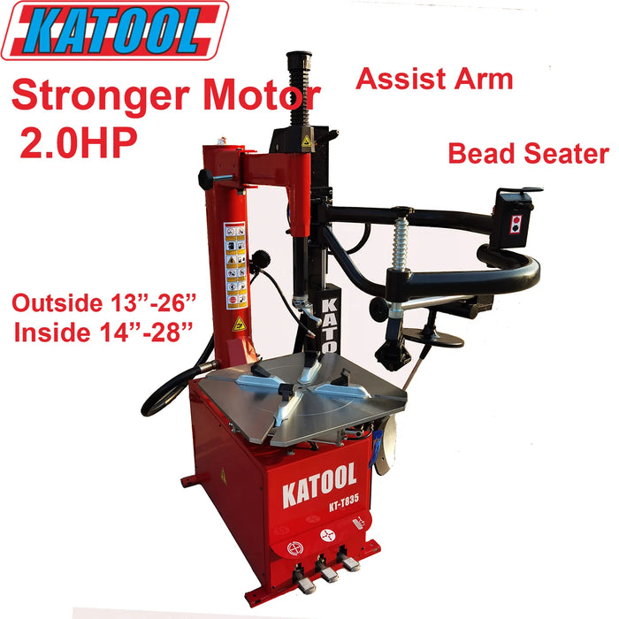 Katool KT-B700 Combo 13: Tire Changer & Wheel Balancer