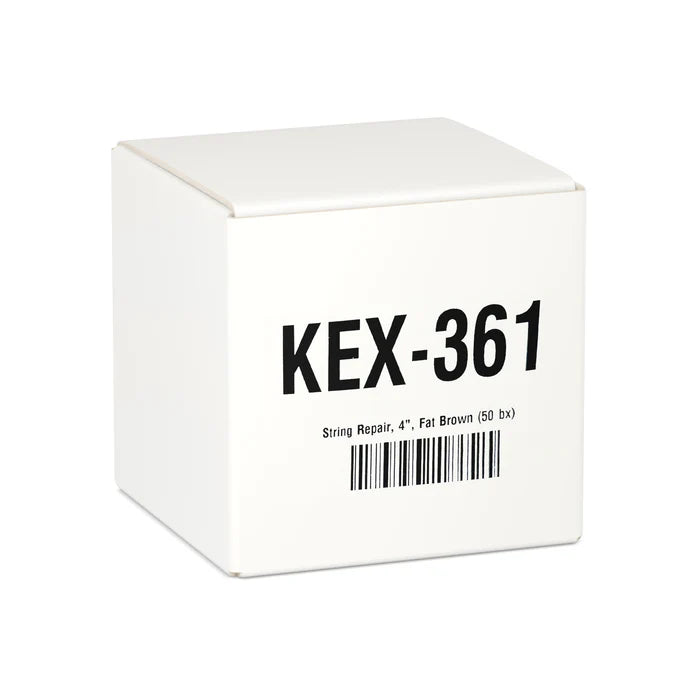 MT-RSR Kex 361 String Repair, 4", Fat Brown (50 bx) KEX-361