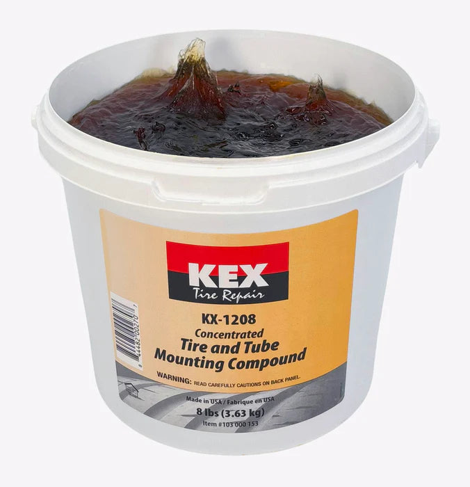 MT-RSR Kex 1208 Tire and Tube Mounting Compound - Brown - 8 lb KEX-1208