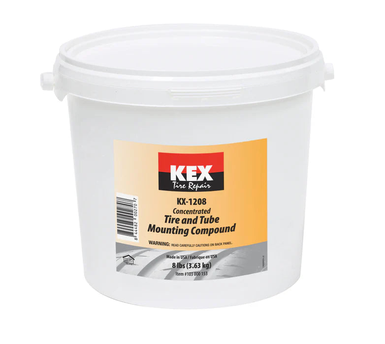MT-RSR Kex 1208 Tire and Tube Mounting Compound - Brown - 8 lb KEX-1208