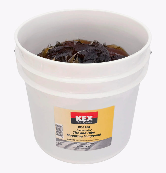 MT-RSR Kex 1280 Tire and Tube Mounting Compound - Brown - 25 lb KEX-1280