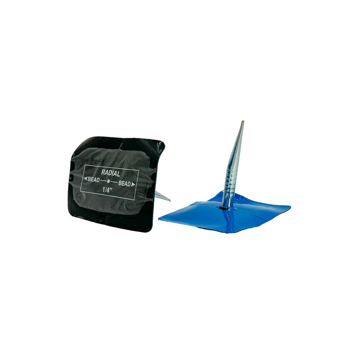MT-RSR Kex 375 Combi-Unit, Reinforced, Quilled, 1/4" Stem, 1.3/4" x 3" Patch (25 bx) KEX-375