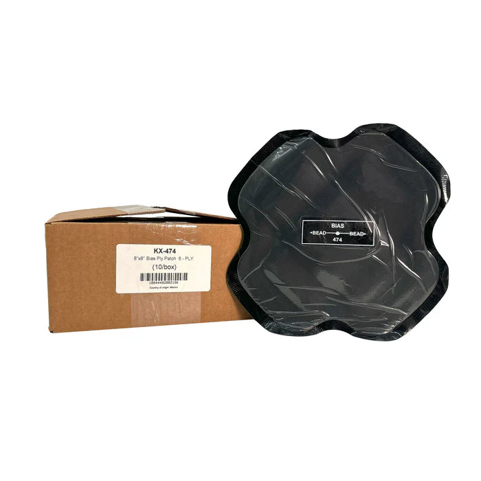 MT-RSR Kex 474 Bias Ply Repair Unit, 9-3/4", 6 Ply (10 bx) KEX-474