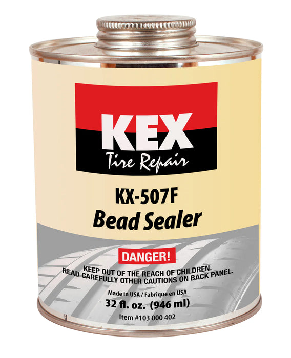 MT-RSR Kex 507F Bead Sealer, 32 oz Brush Top Can NO DRIP (Flammable) KEX-507F