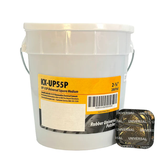 MT-RSR Kex UP-55P Universal Patch, 2-1/8" Square (200 unit bucket) KEX-UP-55P