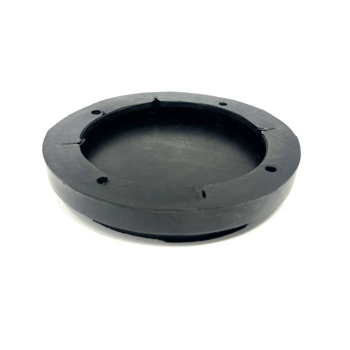 Round Slip-on Waffle Style W/Screws Rotary Rubber Pads 4PK