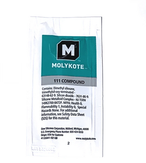 Goat Throat 6-gram Molykote 111 lubricant GT6MK111LB