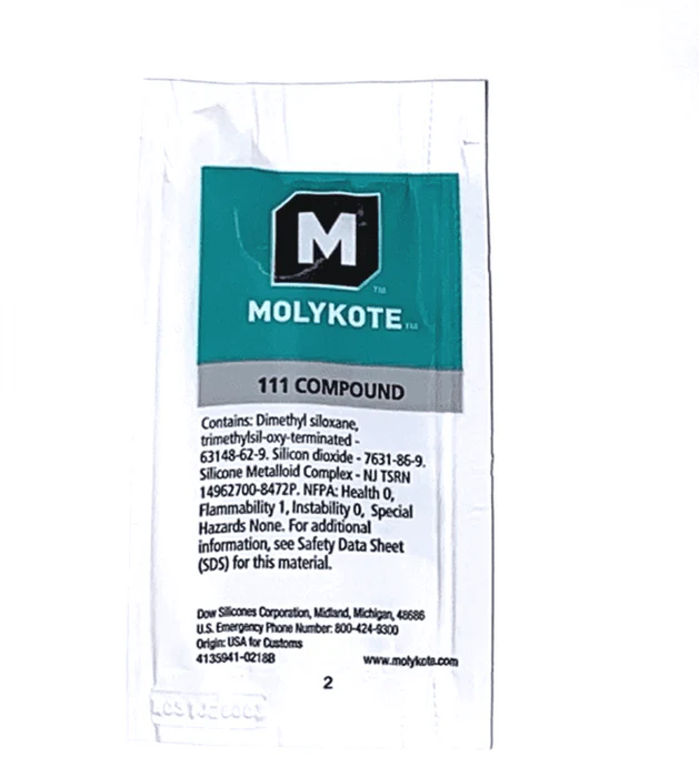 Goat Throat 6-gram Molykote 111 lubricant GT6MK111LB