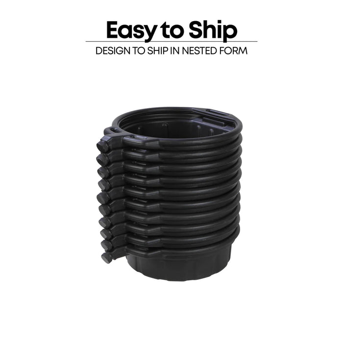 Groz Oil Drain Pan, 4.25 Gallon (16 Liter) Capacity, with Spout Cap 41960