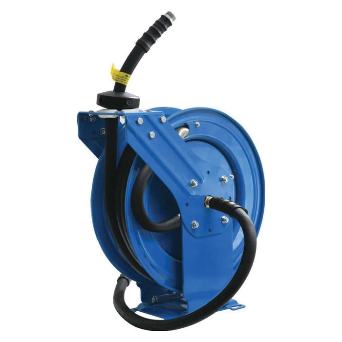 BluBird OilShield 3/4" x 50' Rubber Fuel Transfer Hose Heavy Duty Single Arm Reel OSFHR3450