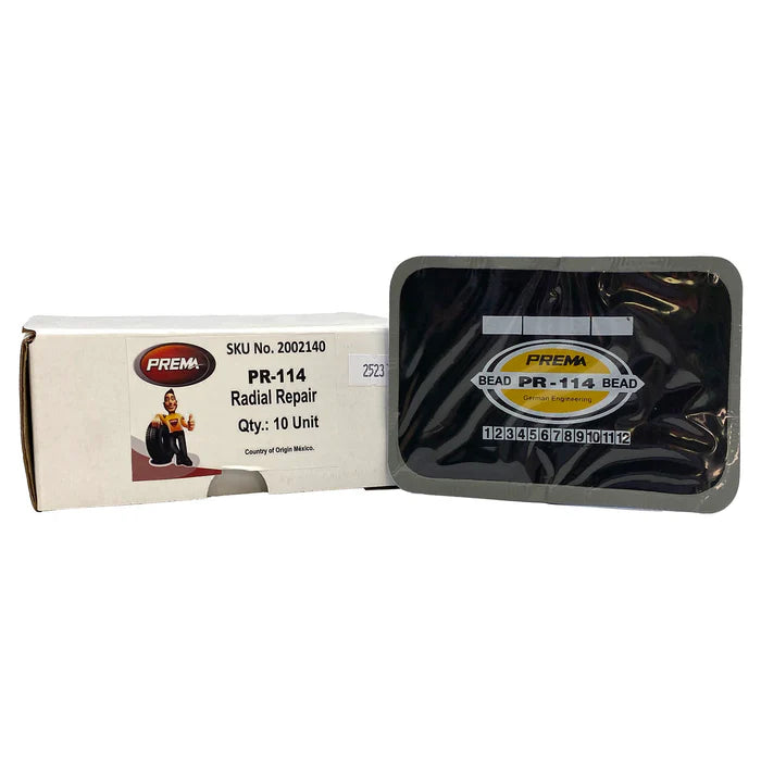 MT-RSR Prema PR-114 Radial Repair Unit, 5 1/4" x 3.1/4", 1 Ply (10 bx) PRE-PR-114