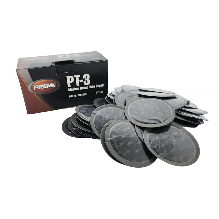 MT-RSR Prema PT-3 Tube Patch, 2-1/4" Round (40 bx) PRE-PT-3