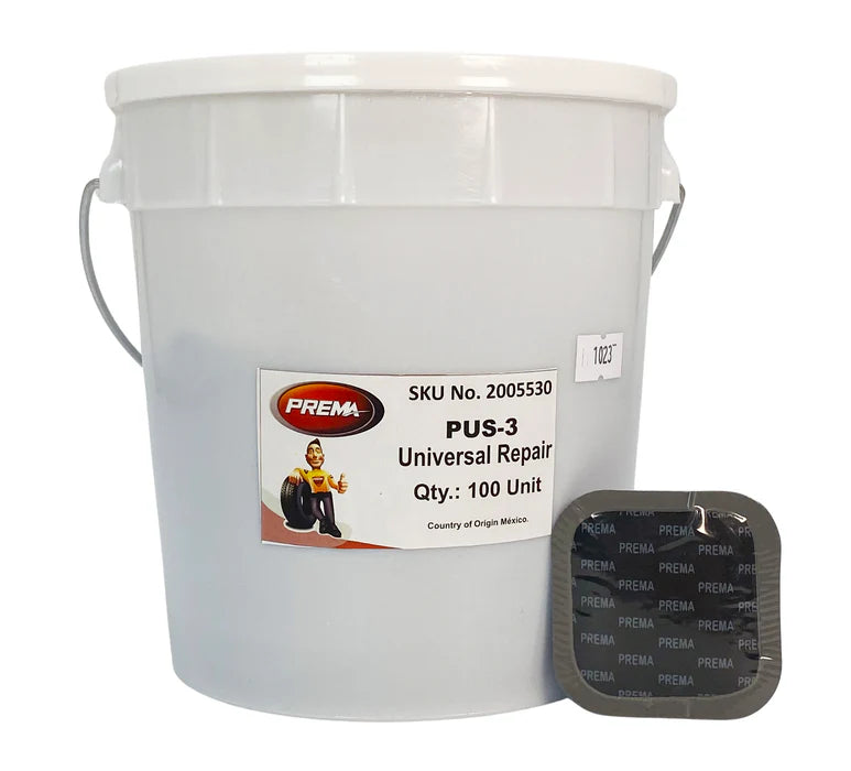 MT-RSR Prema PUS-3 Universal Patch, 2 1/4" Square (100 bucket) PRE-PUS-3