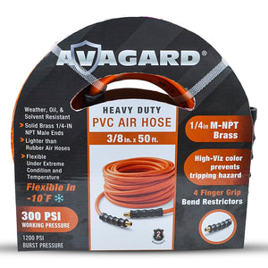 BluBird Avagard PVC Air Hose Assembly 3/8" x 50' PV3850