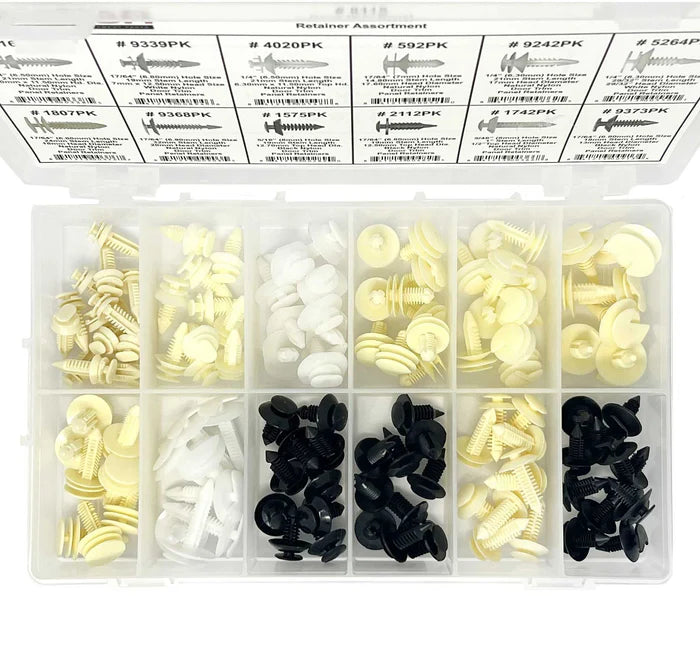 MT-RSR Retainer Assortment - Door Trim Panel, GM, Ford, AMC RA-8115