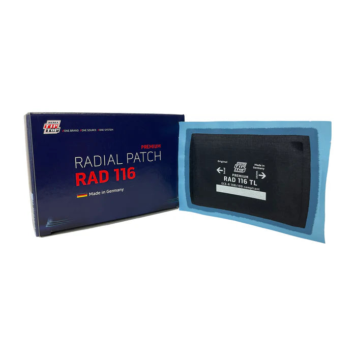 MT-RSR Rema RAD-116 Radial Repair Unit, 2-5/8" x 4", 1 Ply (10 bx) REM-RAD-116