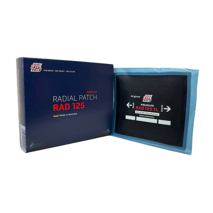 MT-RSR Rema RAD-125 Radial Repair Unit, 4-1/2" x 4-7/8", 3-Ply (10 bx) REM-RAD-125