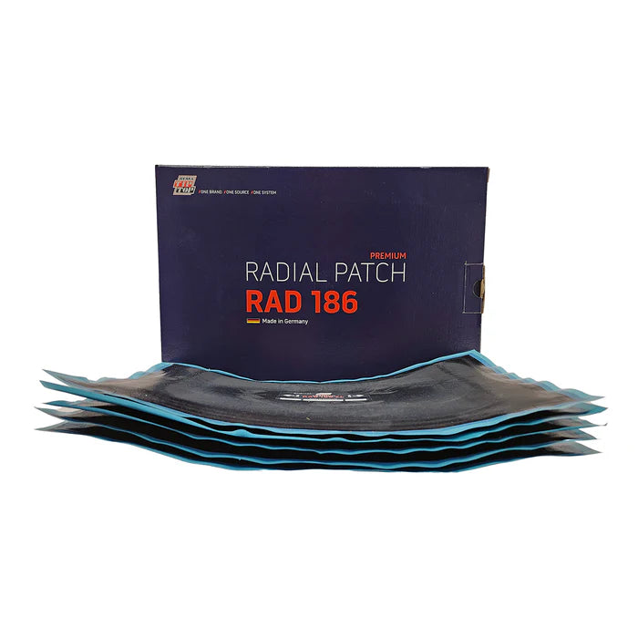 MT-RSR Rema RAD-186 Radial Repair Unit, 13-1/2" x 9-3/4", 3-Ply (5 bx) REM-RAD-186