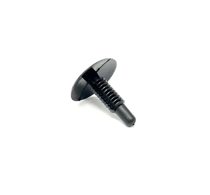 MT-RSR Black Nylon Trim Panel Retainer Clip . - 1/4" Hole Size 1 3/32" Stem (Pack of 50) RC-607-50
