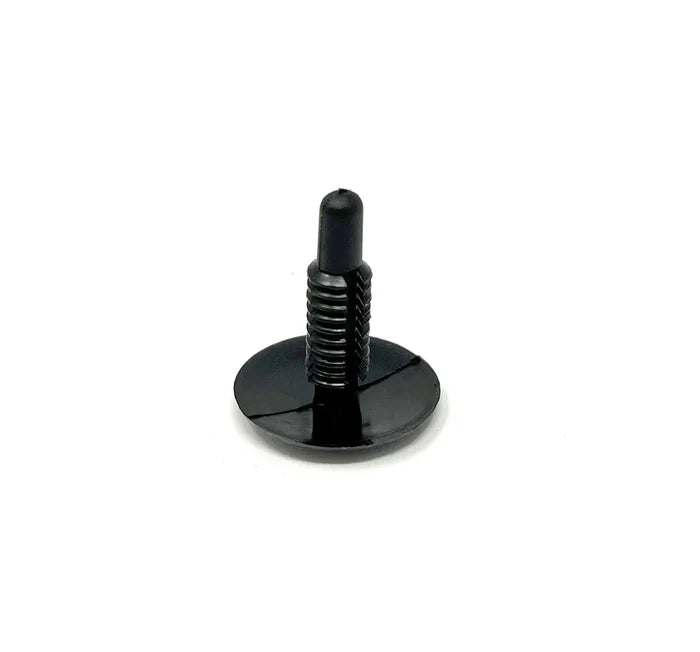 MT-RSR Black Nylon Trim Panel Retainer Clip . - 1/4" Hole Size 1 3/32" Stem (Pack of 50) RC-607-50