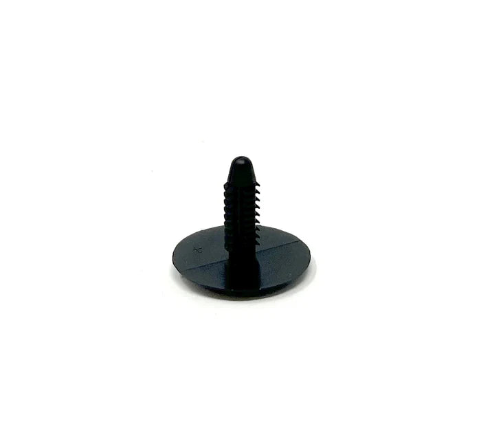 MT-RSR Black Universal Nylon Shield Retainer Head Diameter 1", Stem Diameter 1/4", Stem Length 25/32" Ford # N808370-S (pack of 25) RC-610-25