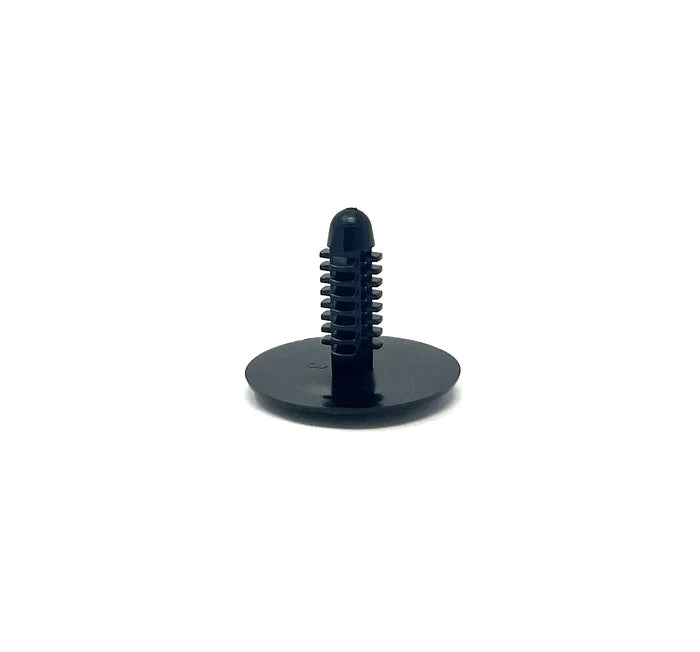 MT-RSR Black Universal Nylon Fascia Panel Retainer Head Diameter 25mm, Stem Diameter 7.5mm, Stem Length 20mm Chrysler # 6501067 (Pack of 50) RC-616-50