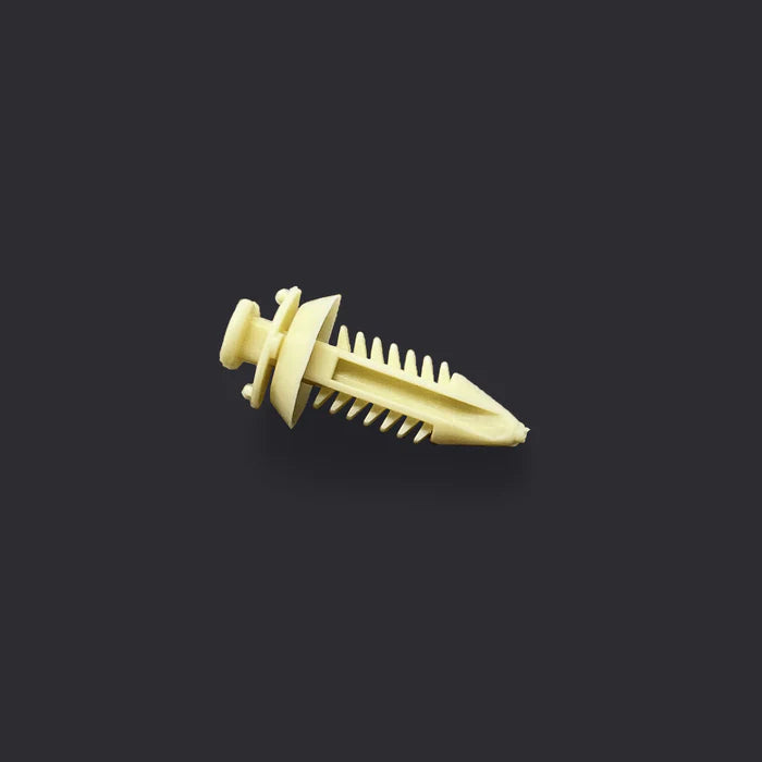 MT-RSR Natural Nylon Door Panel Retainer Clip - 6.5mm Hole Size 21mm Stem Lgth (Pack of 50) RC-638-50
