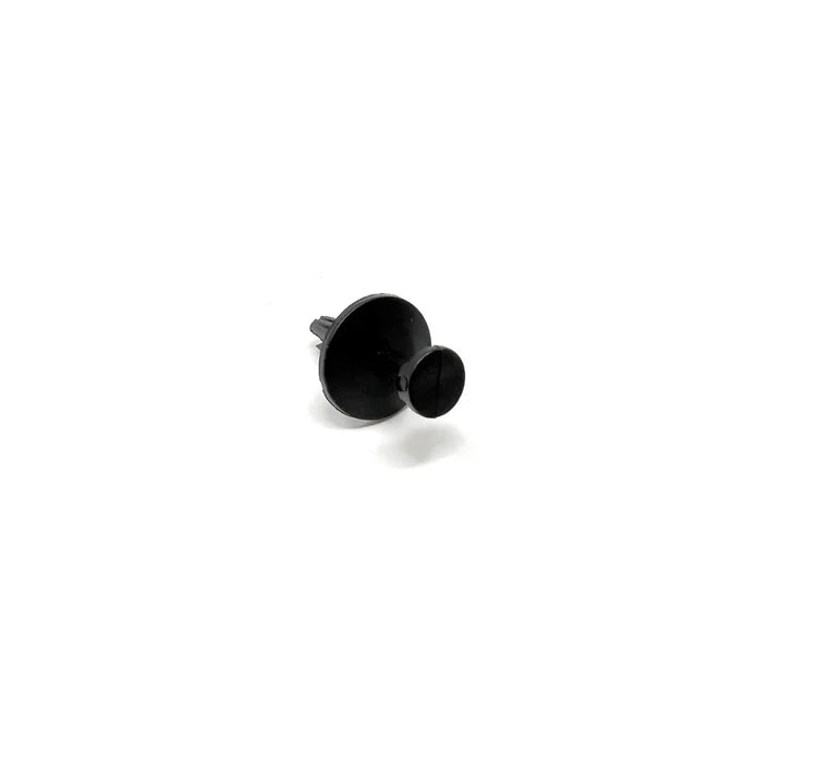 MT-RSR Black Nylon Front Fender Mud Skirt & Fender Liner Push-Type Retainer Head Dia: 11/16", Stem Length: 9/16",Fits Into 1/4" Hole, RC-652-50