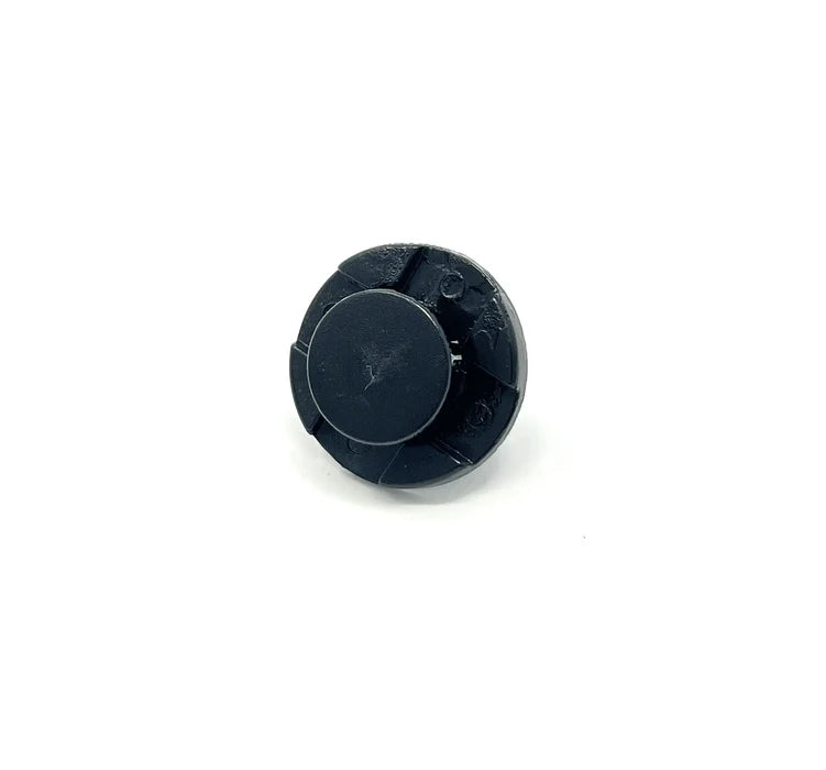 MT-RSR Black Nylon Push Type Retainer - 8mm Hole Size 9mm Stem Length (Pack of 15) RC-657-15