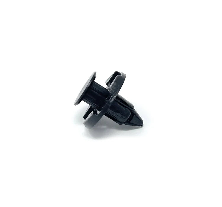 MT-RSR Black Nylon Push Type Retainer - 8mm Hole Size 9mm Stem Length (Pack of 15) RC-657-15