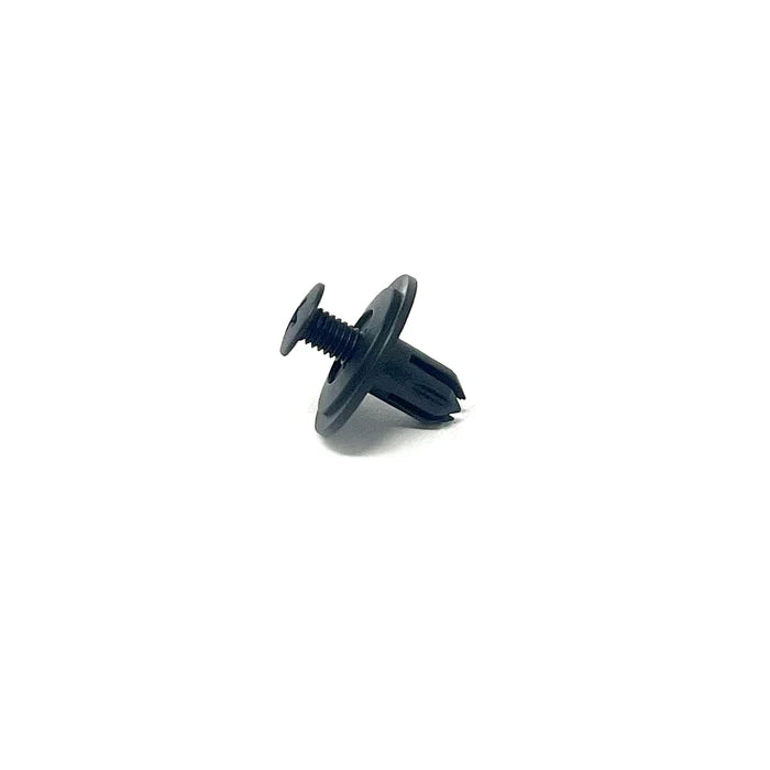 MT-RSR Black Nylon Phillips Screw Retainer Clip - 6mm Hole Size 11mm Stem Length (Pack of 25) RC-674-25