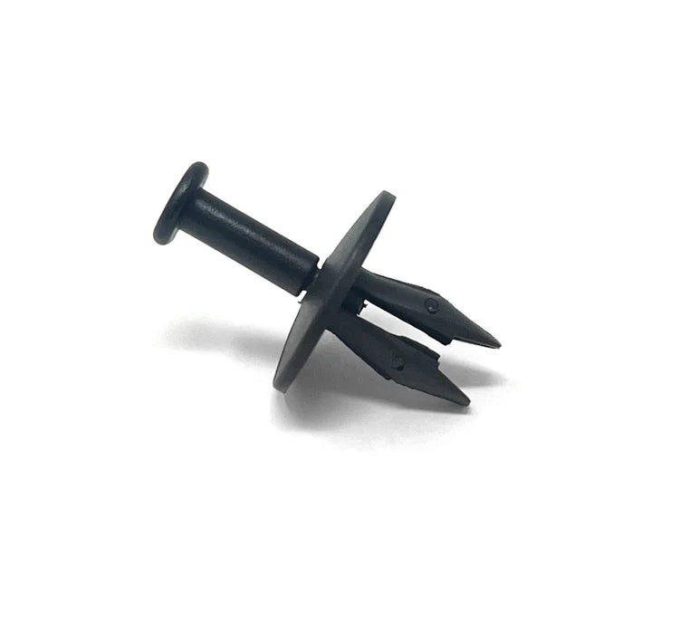 MT-RSR Black Universal Nylon Fascia Retainer Head Diameter 1", Stem Length 23/32", Fits Into 3/8" Hole (Pack of 25) RC-677-25