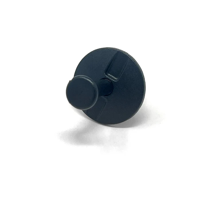 MT-RSR Black Universal Nylon Fascia Retainer Head Diameter 1", Stem Length 23/32", Fits Into 3/8" Hole (Pack of 25) RC-677-25