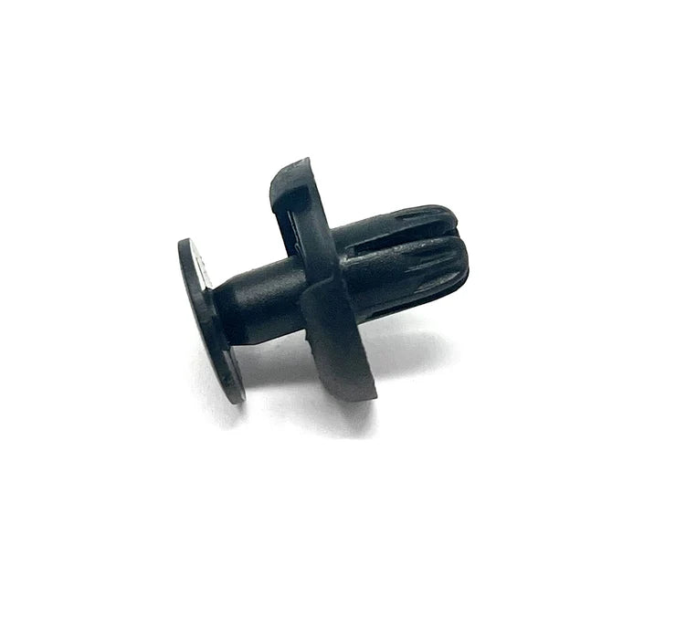 MT-RSR Black Nylon Front Bumper Push-Type Retainer Head Diameter 20mm, Stem Length 13mm, Fits Into 10mm Hole (Pack of 25) RC-679-25
