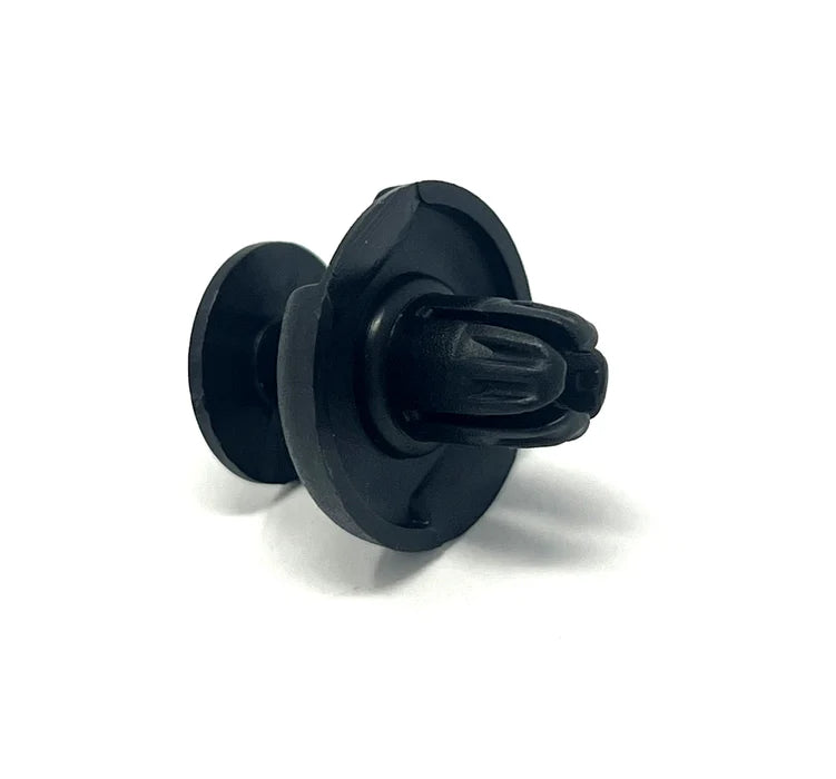 MT-RSR Black Nylon Front Bumper Push-Type Retainer Head Diameter 20mm, Stem Length 13mm, Fits Into 10mm Hole (Pack of 25) RC-679-25