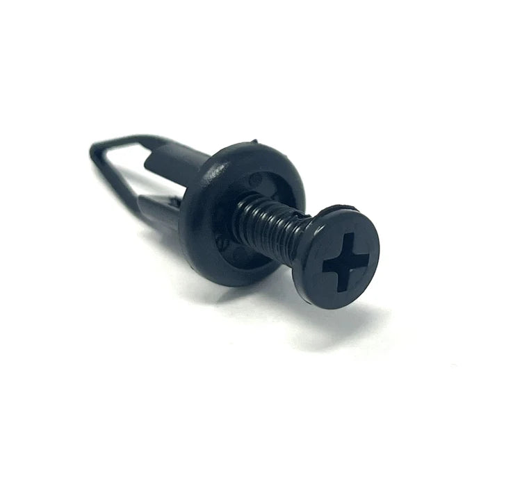 MT-RSR Black Nylon Bumper Cover Rivet - 9mm Hole Size 27mm Stem Length (Pack of 10) RC-687-10