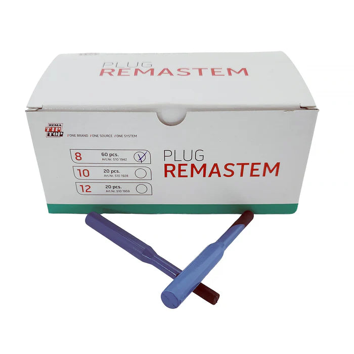 MT-RSR Rema RS-8 Nail Hole Insert, Pull-Thru, 5/16" Stem (60 bx) REM-RS-8