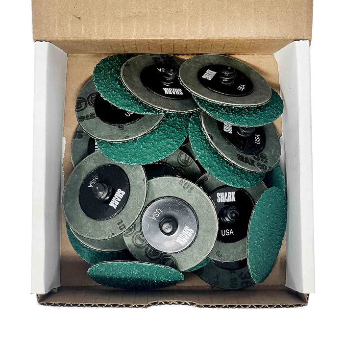MT-RSR 2" Green Zirconia 36 Grit Surface Conditioning Disc (Box of 25) S-12613