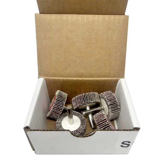 MT-RSR 1 1/2" x 1/2" Flap Wheel - 60 Grit 5/PK S-12915-5