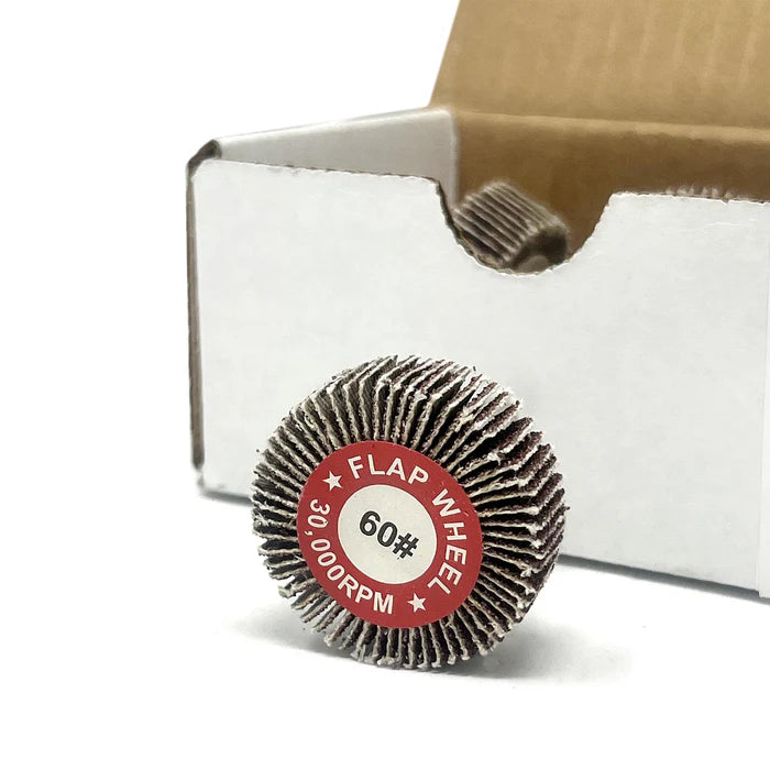 MT-RSR 1 1/2" x 1/2" Flap Wheel - 60 Grit 5/PK S-12915-5