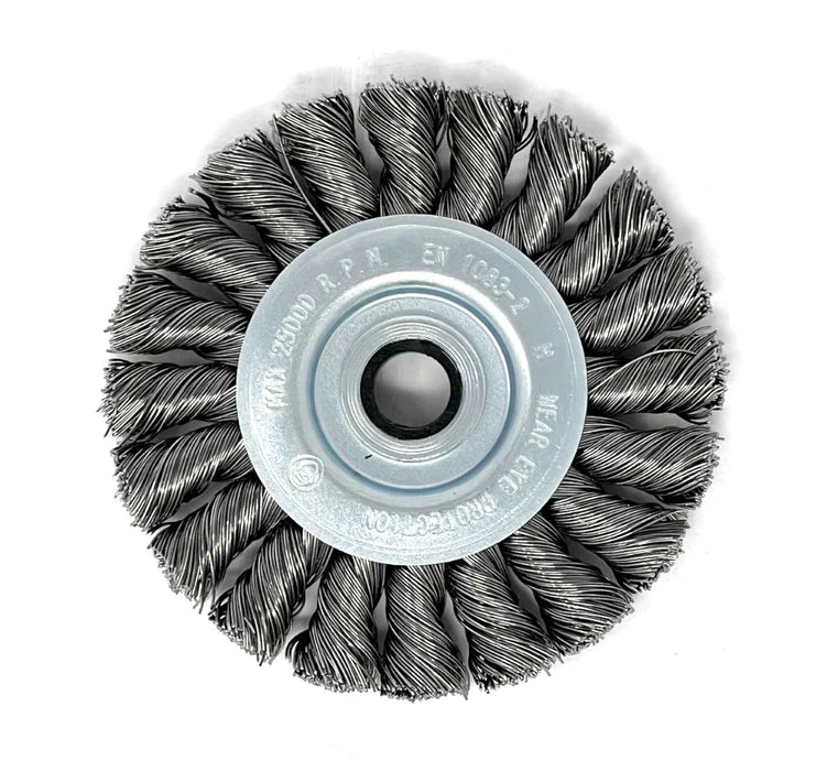 MT-RSR 3" Twisted Wire Wheel (Heavy Duty - .014 Wire) S-14165