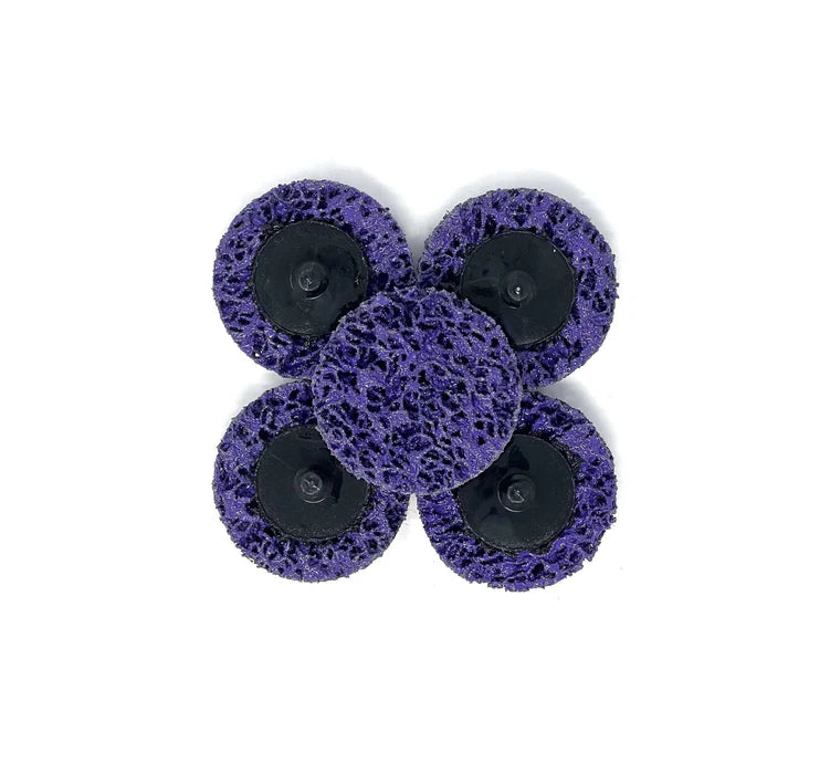 MT-RSR 2” Purple Strip Away Disc twist to lock style 5PK S-16206