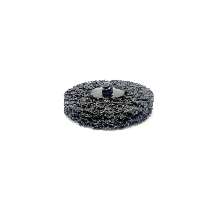 MT-RSR 5PK 3” Black Strip-Brite pads with Twist to lock backing S-6305