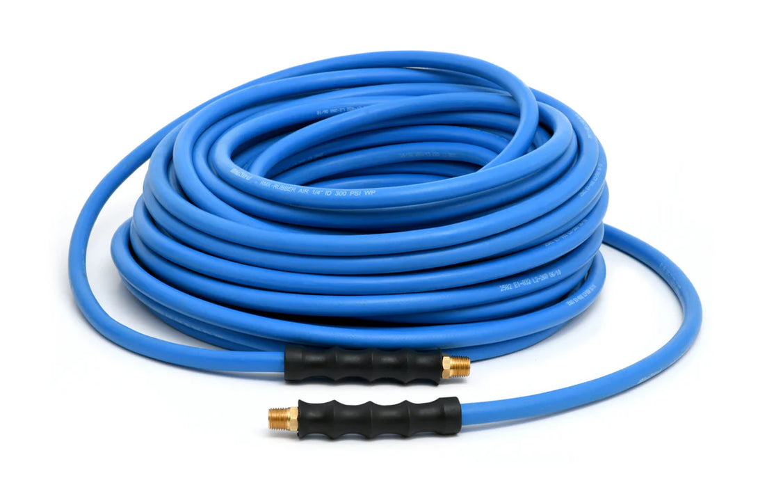 MT-RSR Blu-Bird Air Hose - 1/2" x 50' 1/2" MPT w/ 3/8" Reducer - 300 PSI BB1250