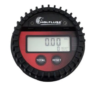 Wolflube Digital Oil Meter – (F) 1/2″ – (F) 1/2″ – Up to 9.2 gpm