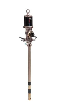 Wolflube Air-Operated Grease Pump – Industrial – 75:1 – For 400 lbs Drum – Free Flow Rate 9.92 lbs/min