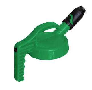 Wolflube Oil Spout Lid 1″ – Green – for 2571xx Oil Containers