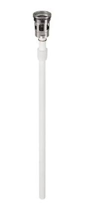 Wolflube Suction Tube – with Stainless Steel Coupler – 42″ long – For Totes – Used with 501501 Sealed Valve