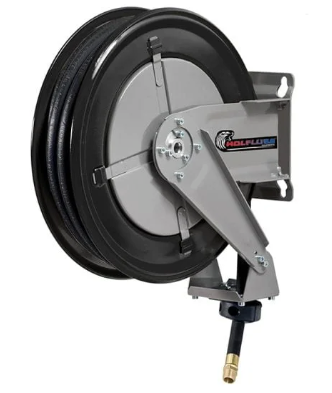 Wolflube Automatic Hose Reel – F460 – For Air – 1/2” – 30′ Hose – M1/2” x M1/2”